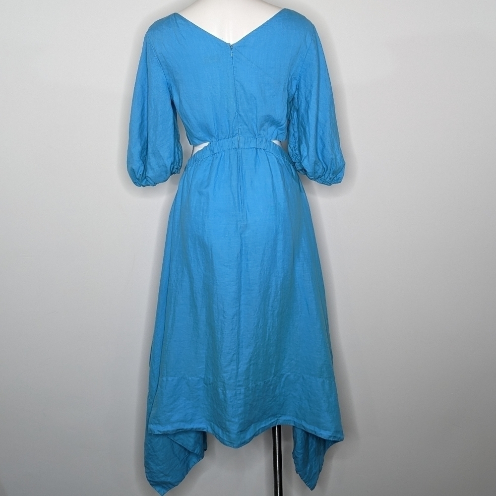 Nicholas blue cutout dress 10 - Picture 8 of 13
